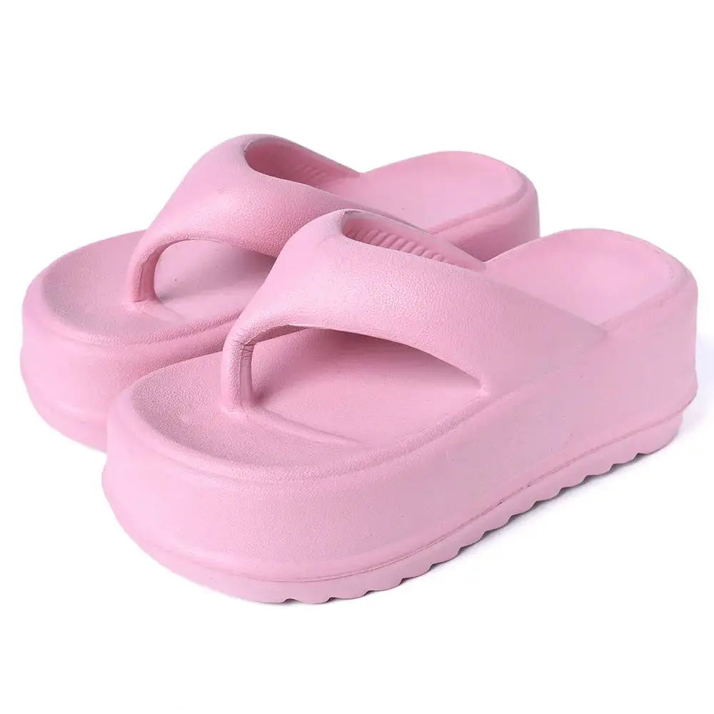 Laid Back Platform House Slippers