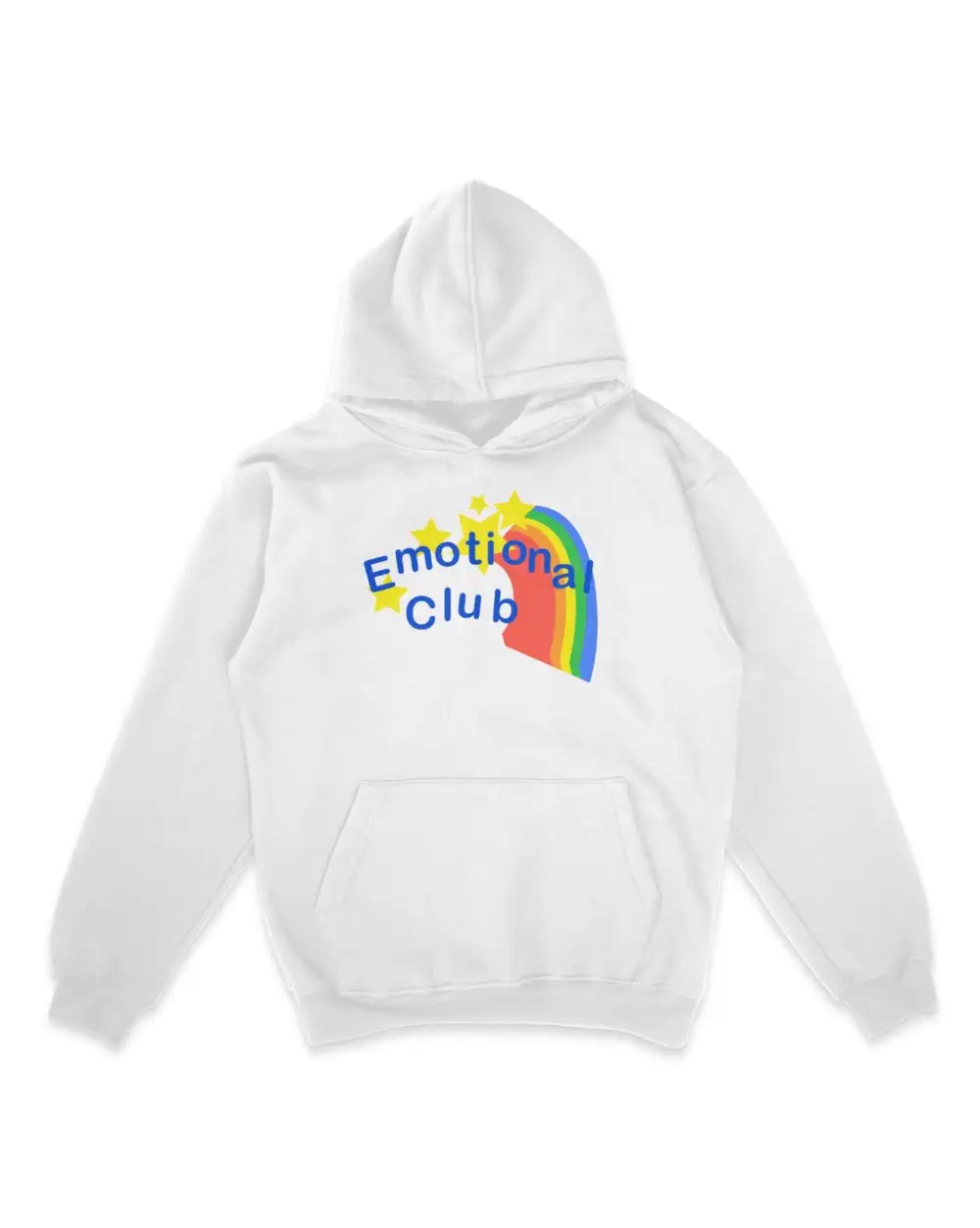 Emotional Graphic Fleece Hoodie