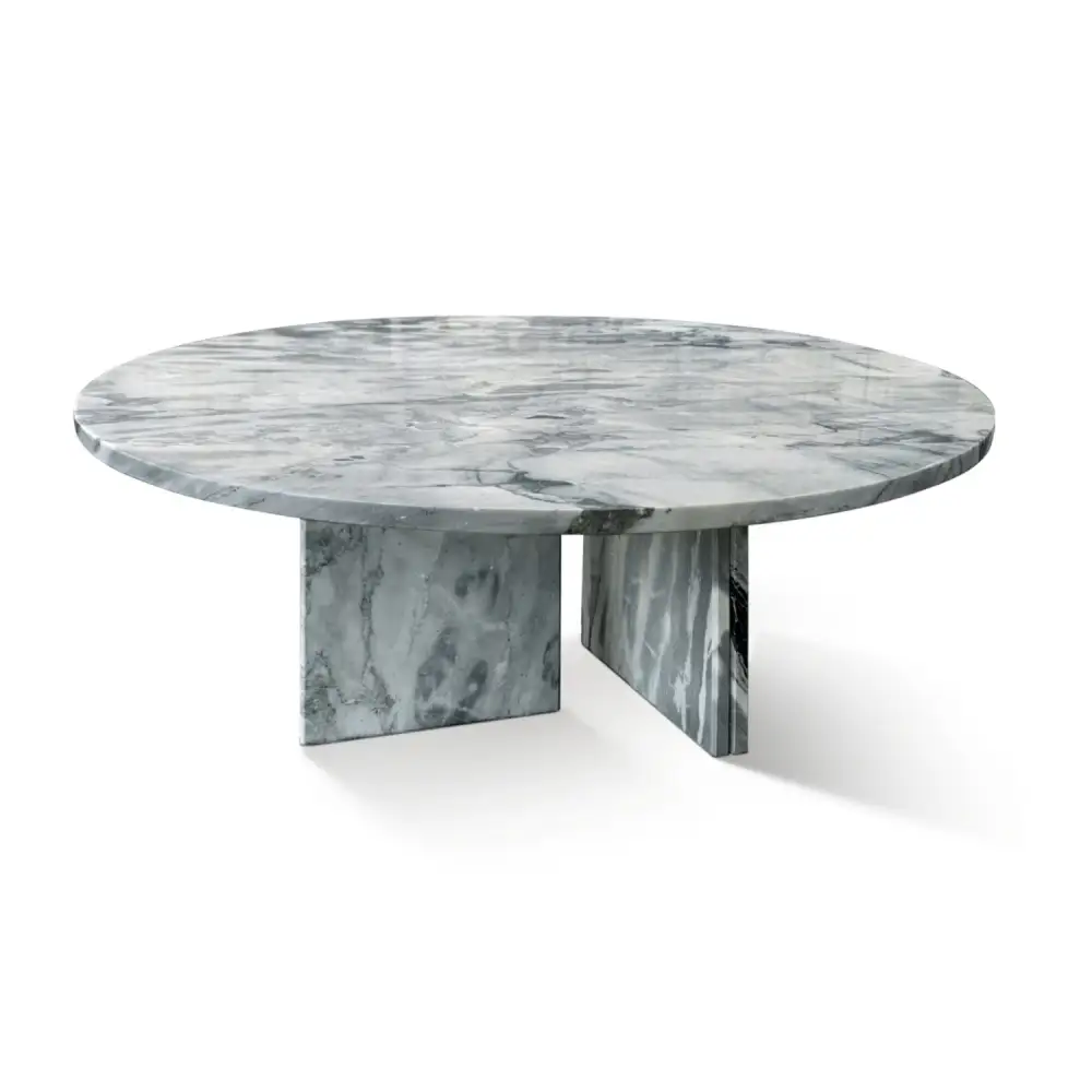 Sculptural Marble Coffee Table
