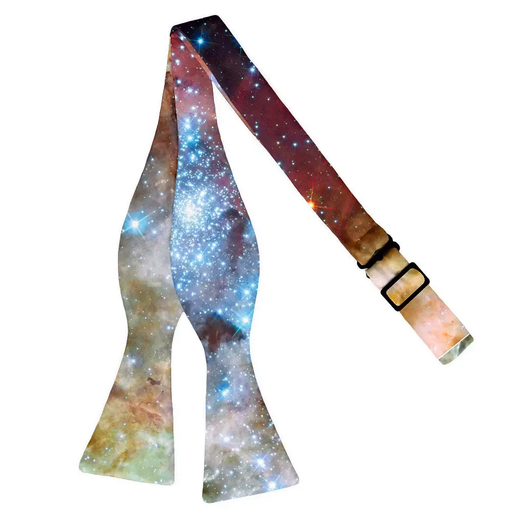 Stars Collide Pattern Bow Tie