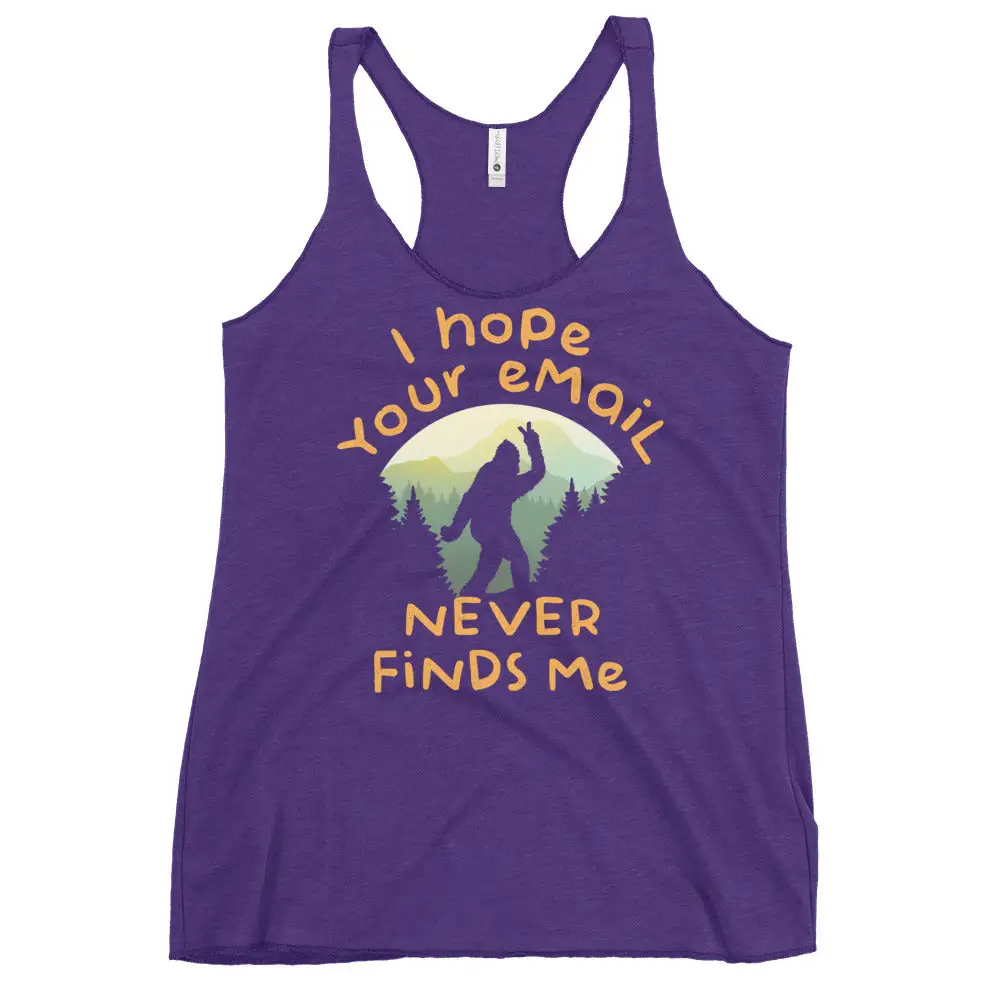 Inbox Escape Racerback Tank