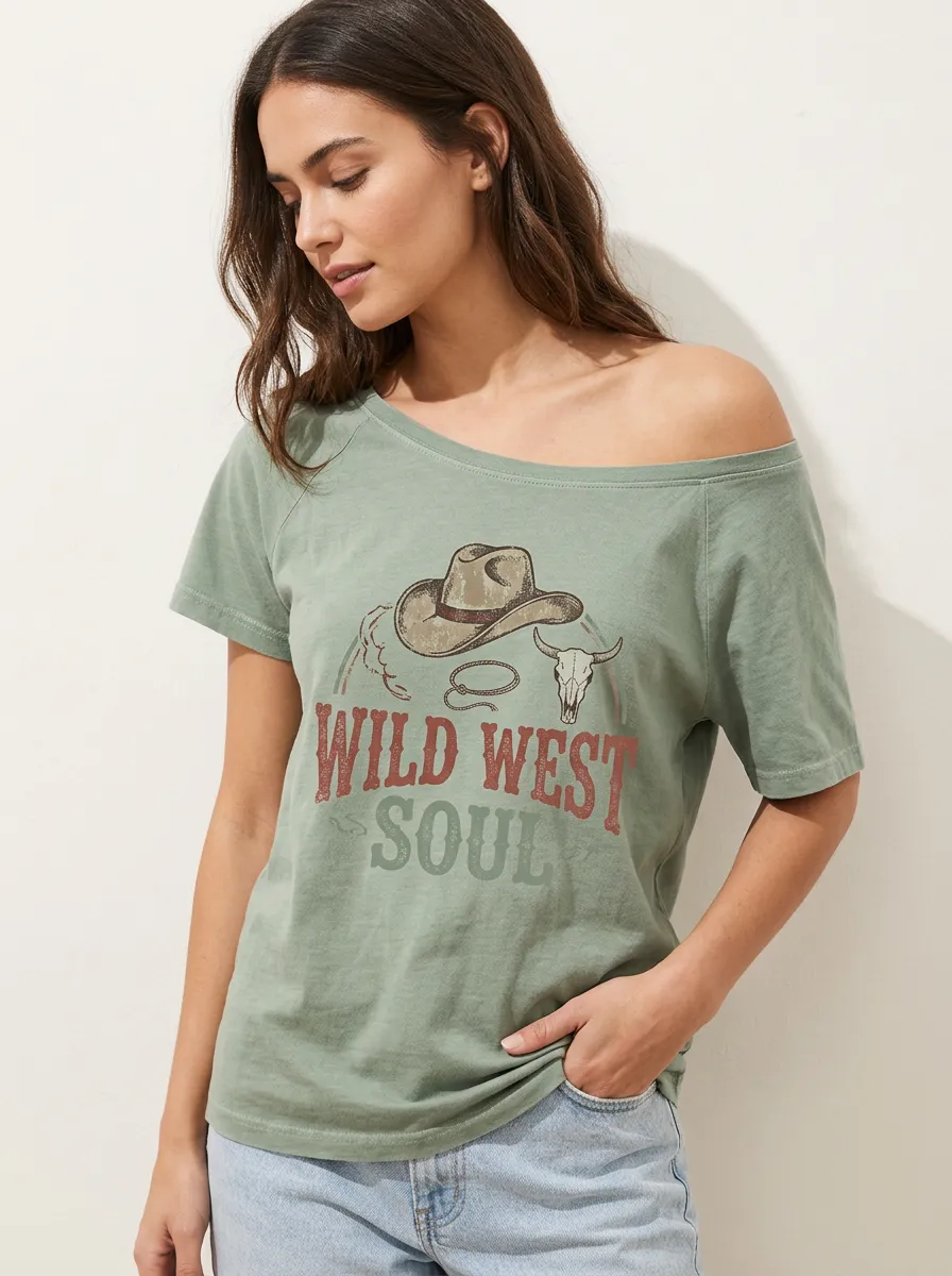 Western Cowgirl Wild T-Shirt