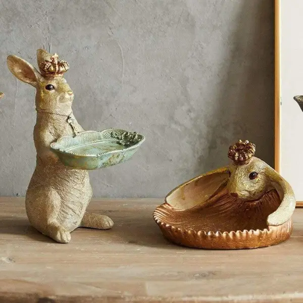 Whimsical Garden Figure Sculpture