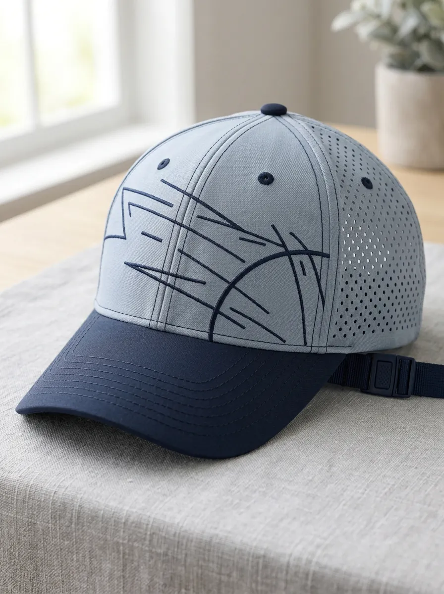Unisex Football Fan Abstract Line Printed Baseball Cap