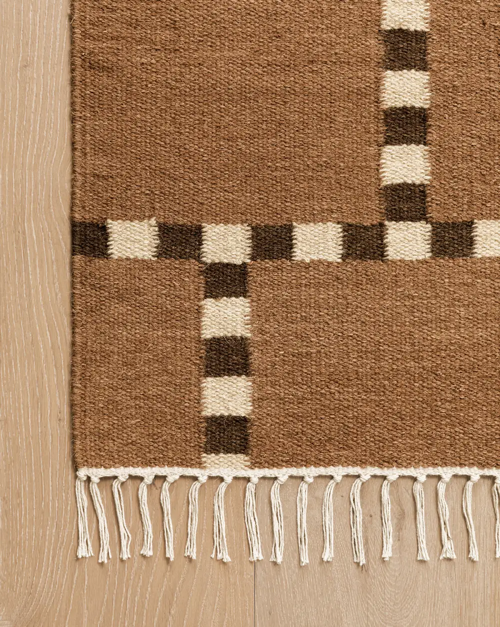 Geometric Handwoven Wool Area Rug