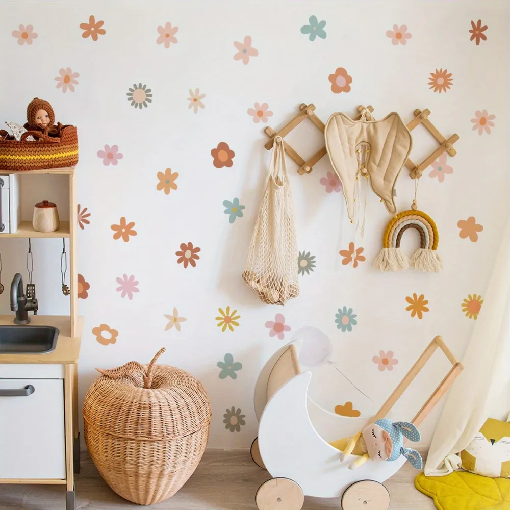 Cute Floral Wall Stickers