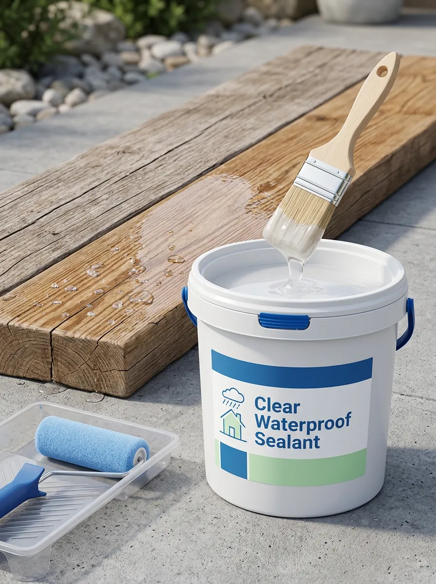Clear Waterproof Coating for Home Improvement Projects
