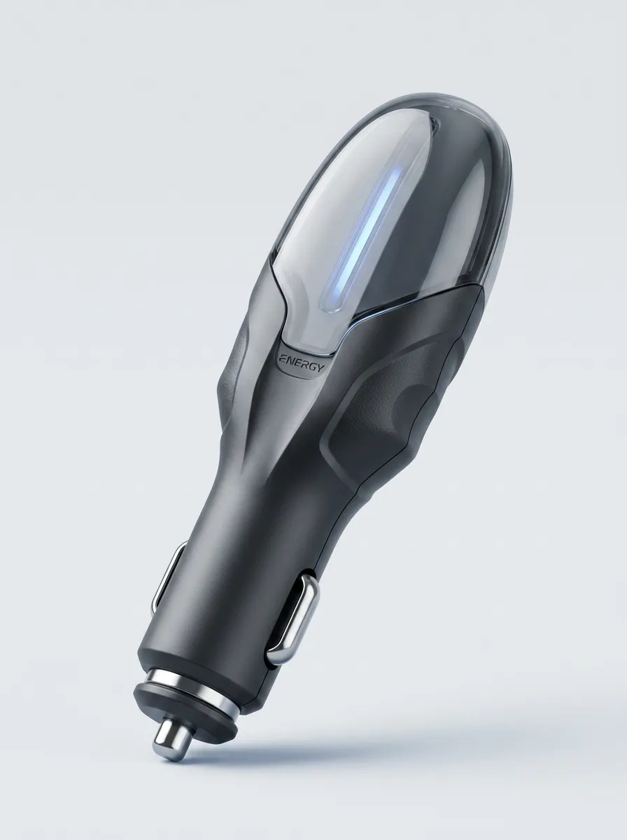 Car Fuel Saver Power-Socket Plug-In Device for Vehicle Interiors