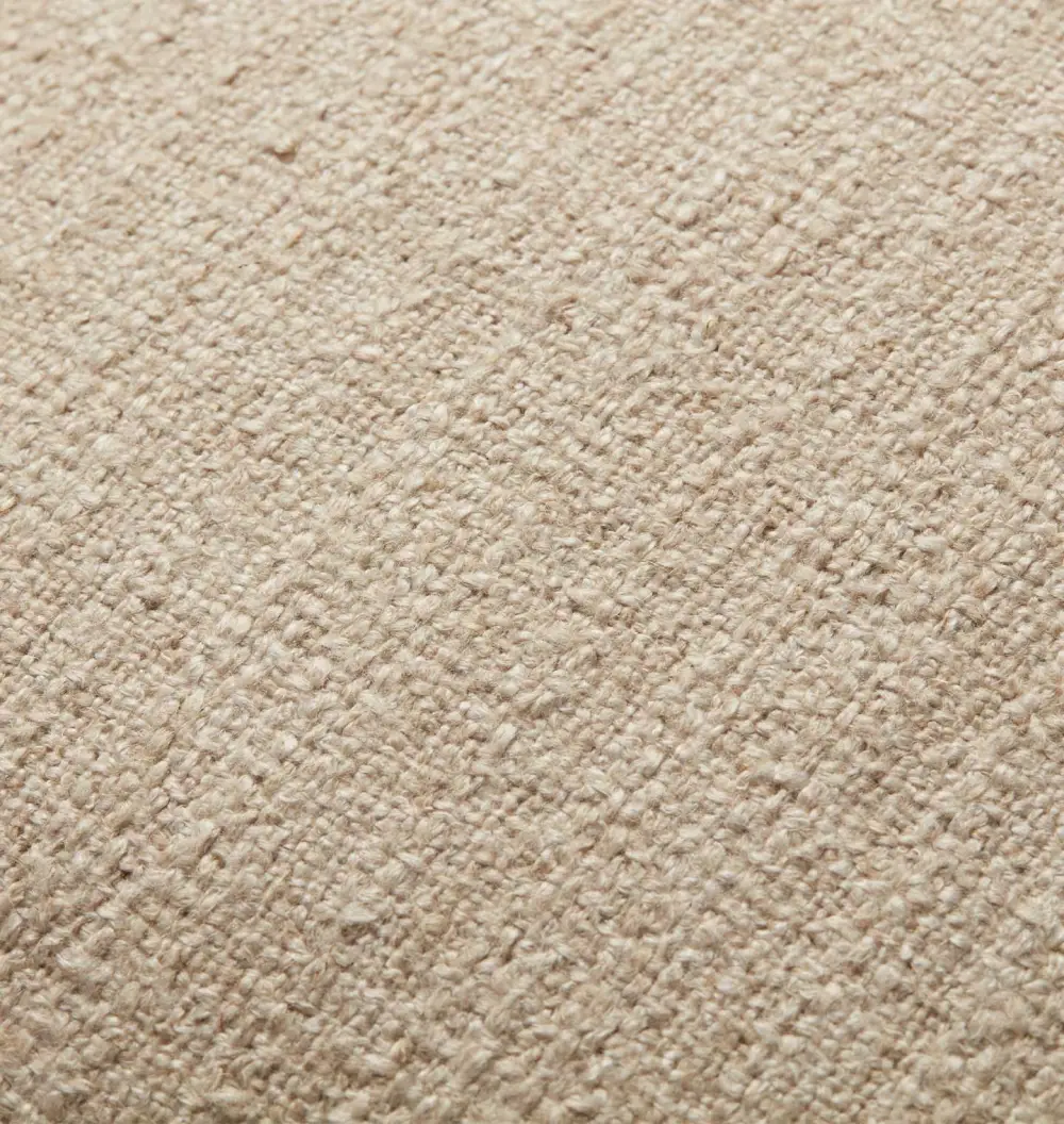 Ivory and Gold Woven Pattern Sofa Throw Pillow