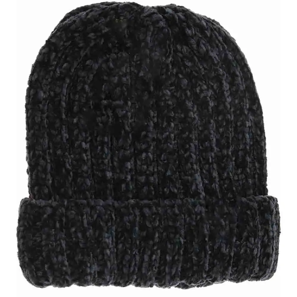Ribbed Chenille Beanie