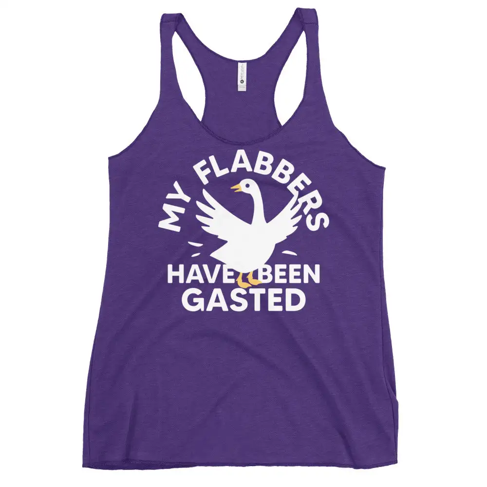 Flabbers Gasted Racerback Tank