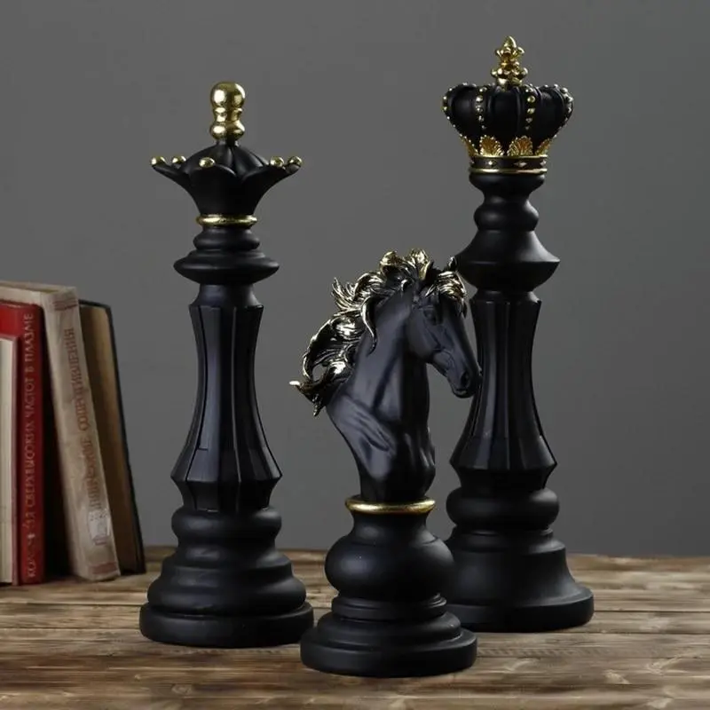 Decorative Chess Piece Sculpture