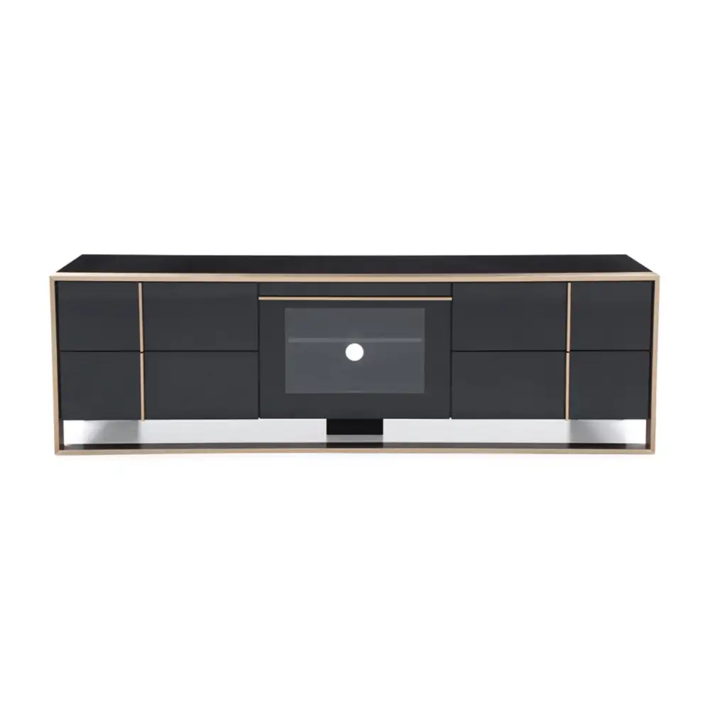 Fluted Four-Drawer Tv Stand