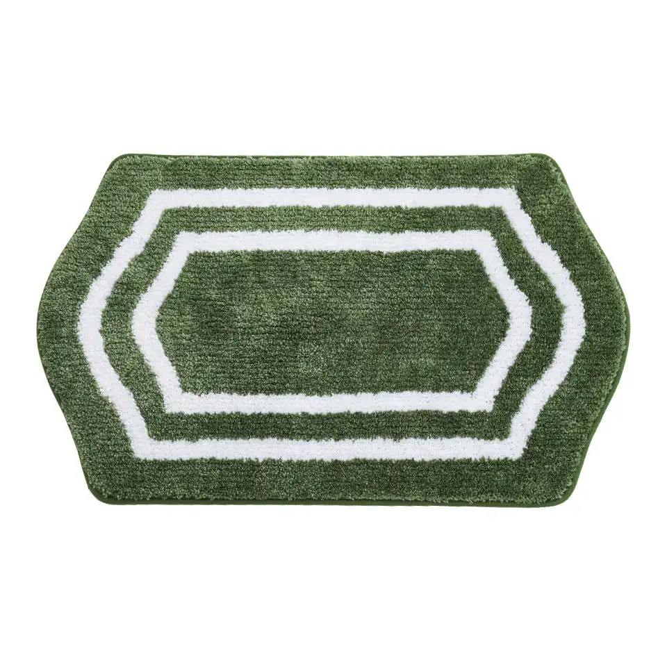 Plush Oval Bath Rug