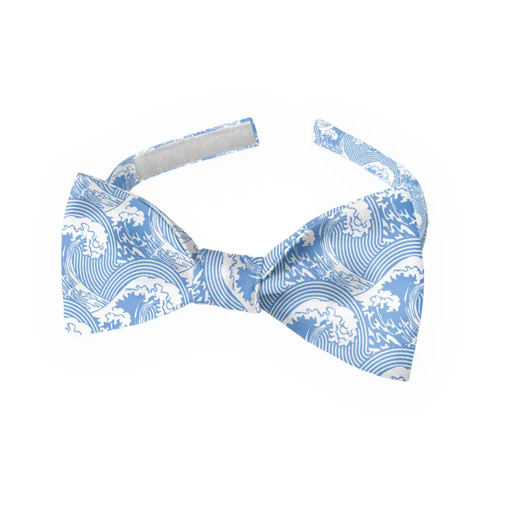Waves Pattern Bow Tie