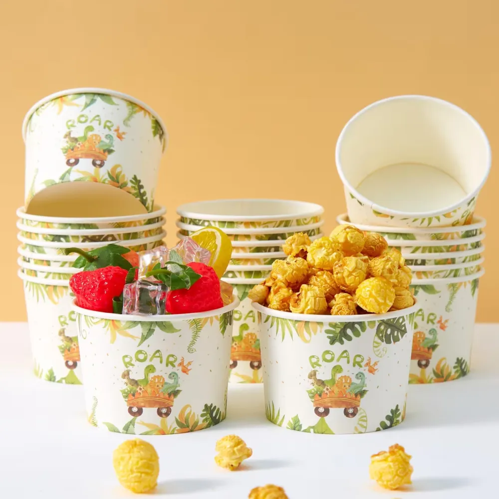 Jungle Dinosaur Snack Cups