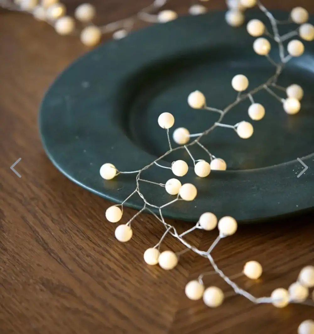 Refined Snowberry Decorative String Lights