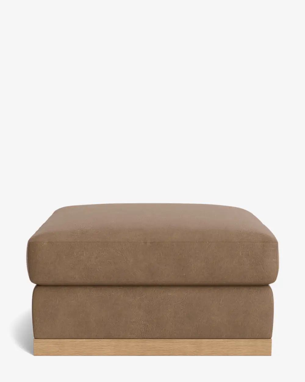 Modular Velvet Ottoman