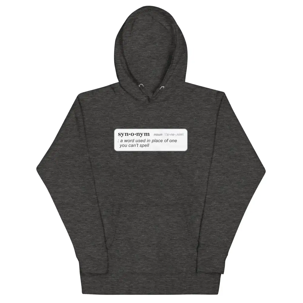 Word Definition Graphic Hoodie