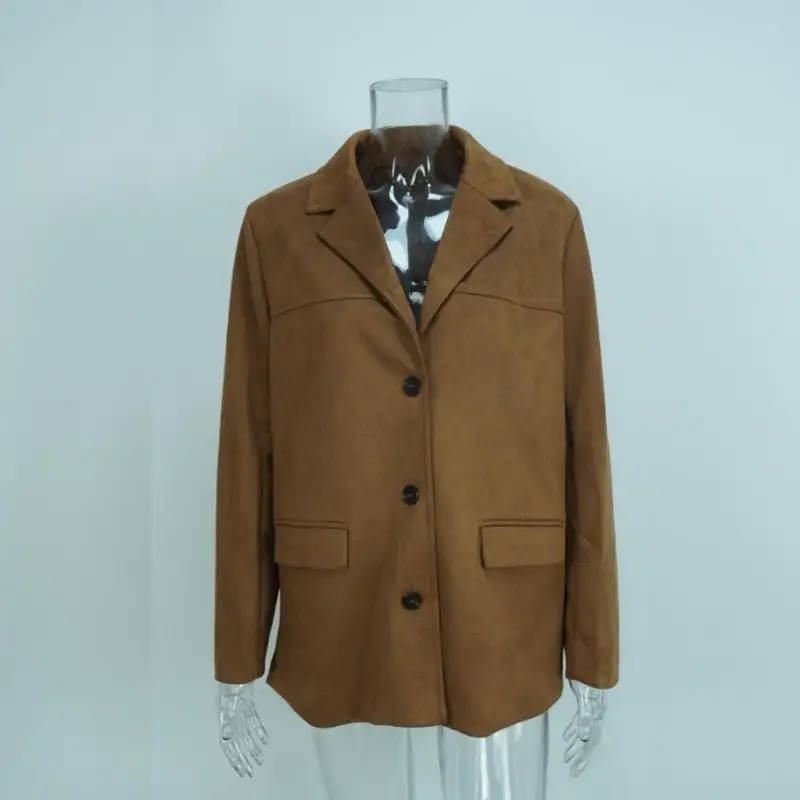 Plus Size Tailored Blazer Jacket