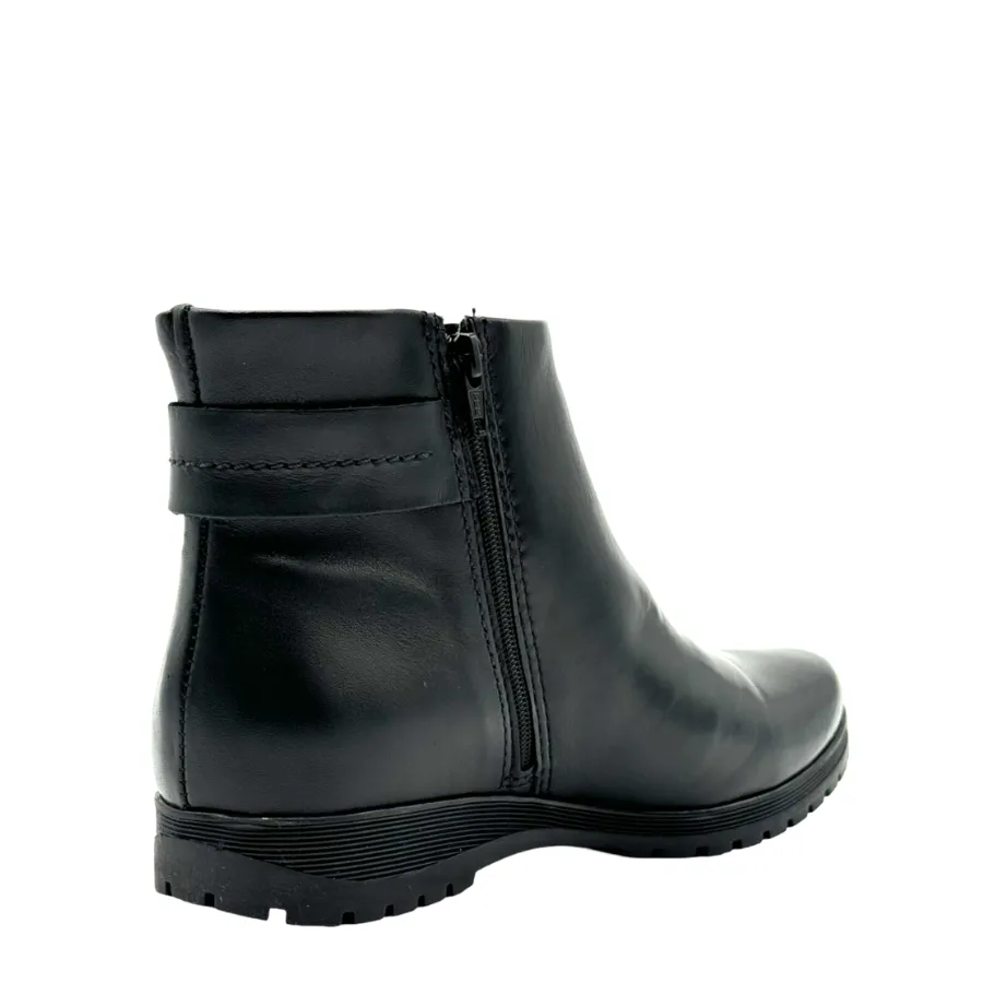 Buckle Strap Ankle Boots