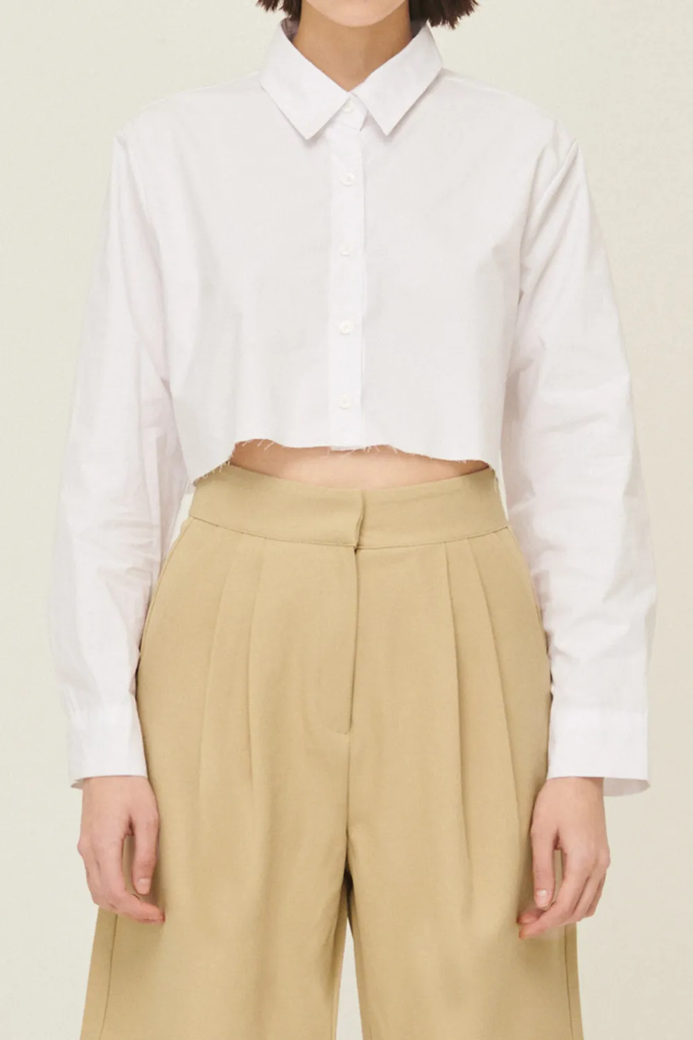 Frayed Hem Shirt
