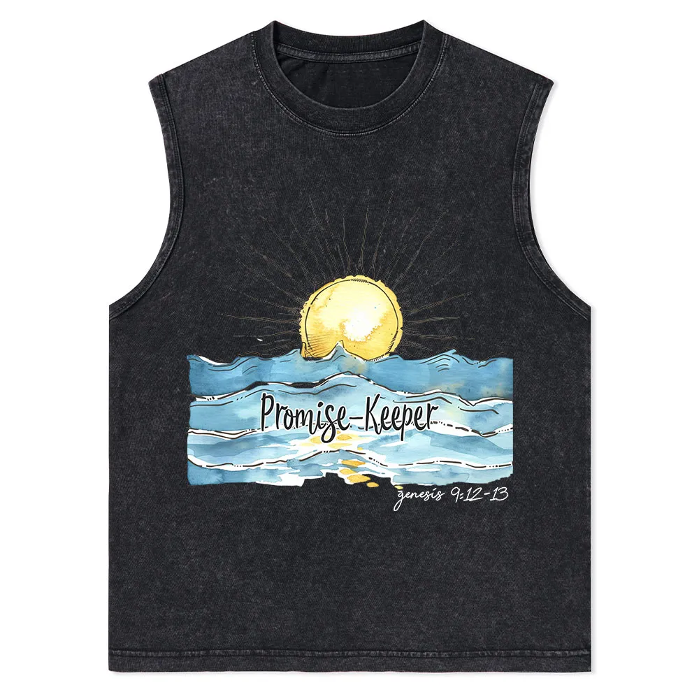 Promise Keeper Christian Washed Tank Top