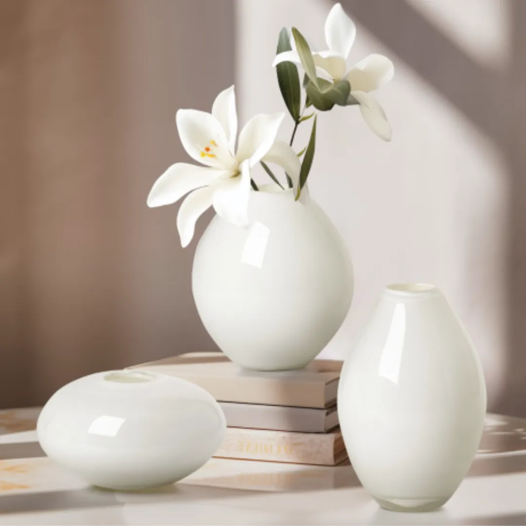 Classic Glass Decorative Table Vase