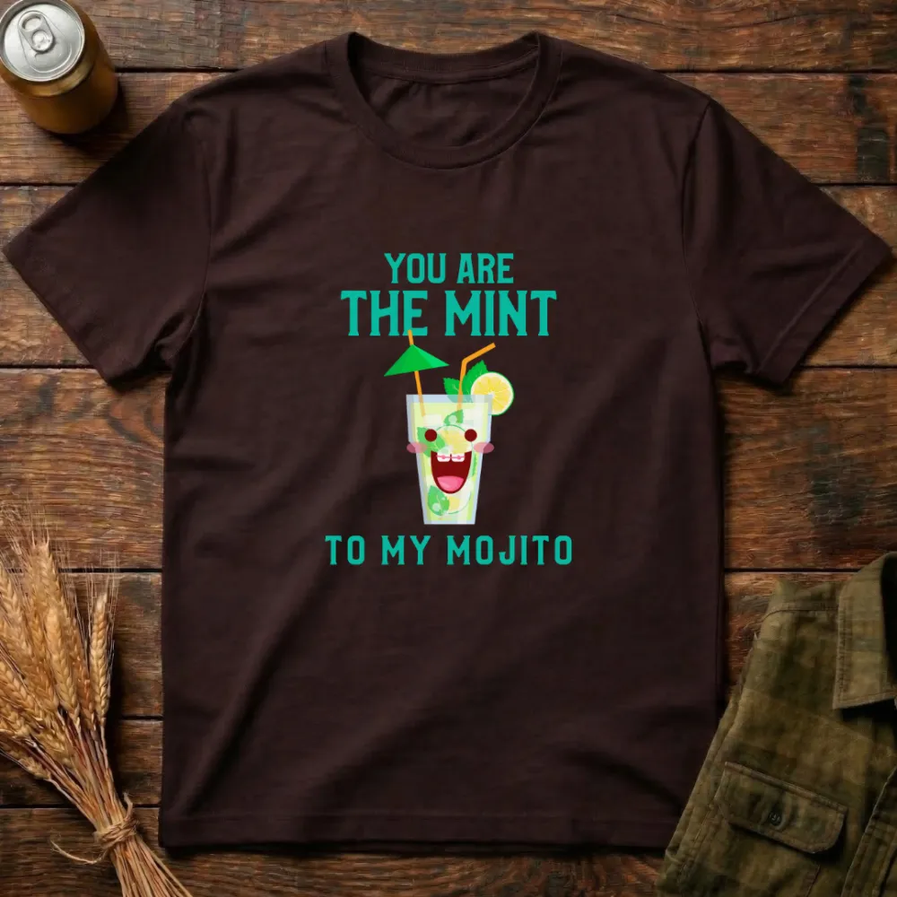 Mint To My Mojito Graphic Cotton T-Shirt