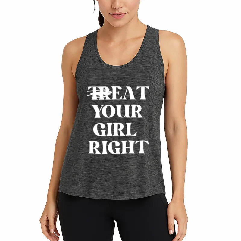 Treat Your Girl Right Athletic Tank