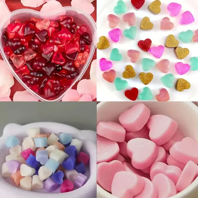 Heart Shapes Silicone Soap Crayon Ice Cube