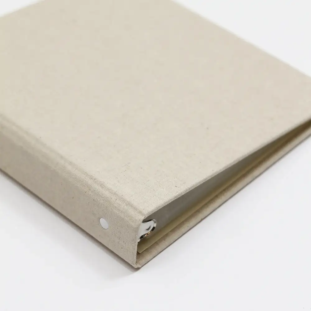 Linen Wedding Photo Binder