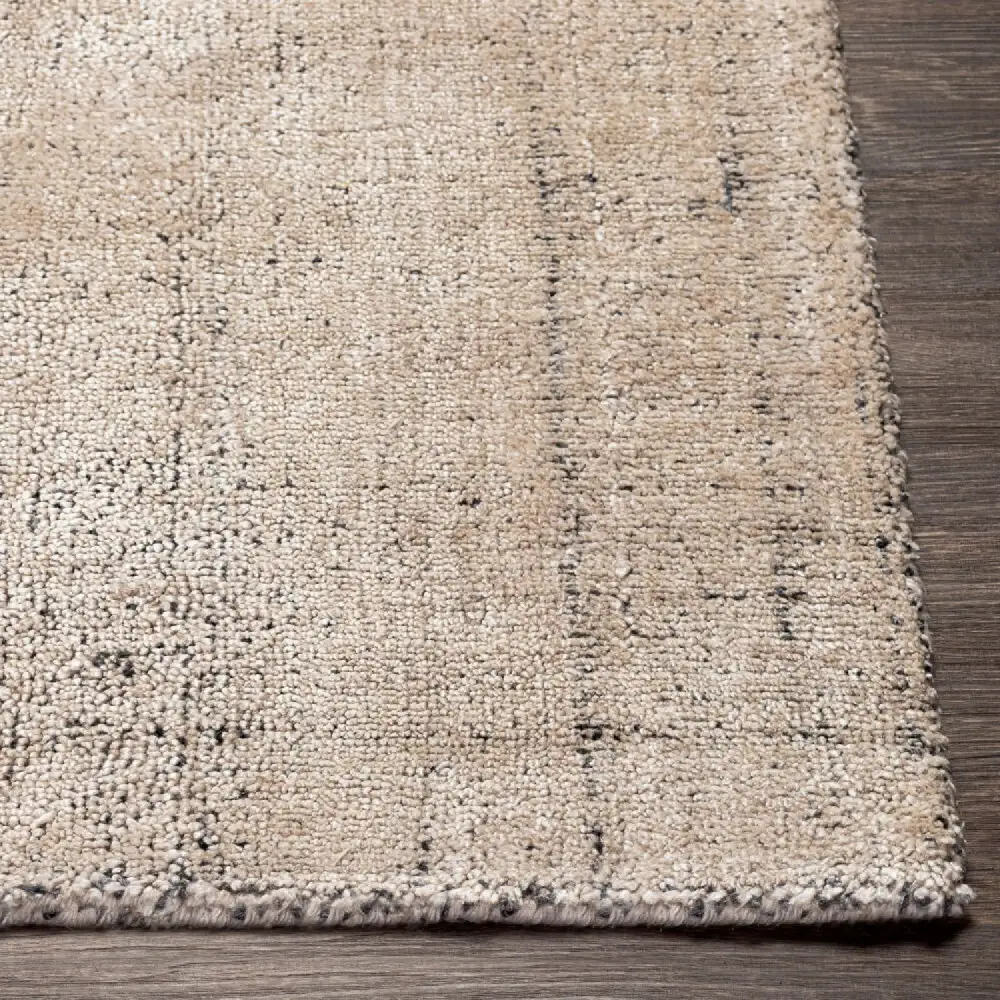 Hand-Loomed Wool Blend Carpet