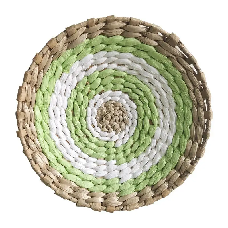 Woven Rattan Home Storage Rack