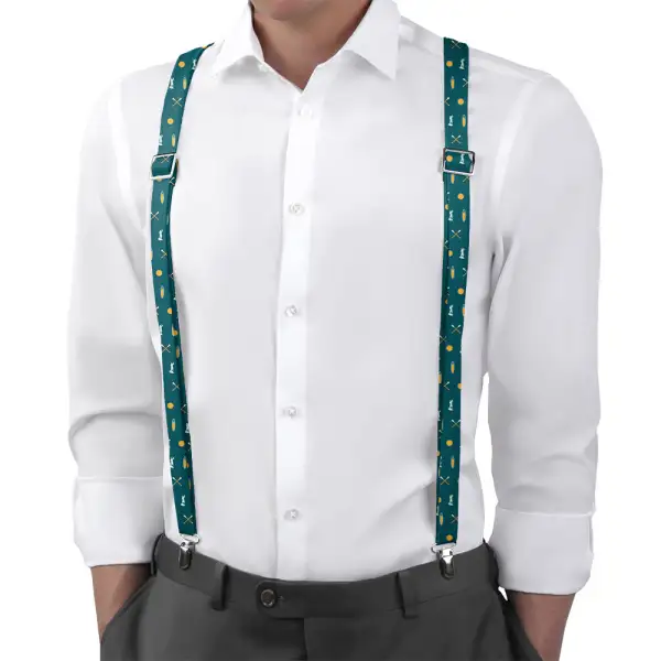 Paddleboarding Theme Suspenders