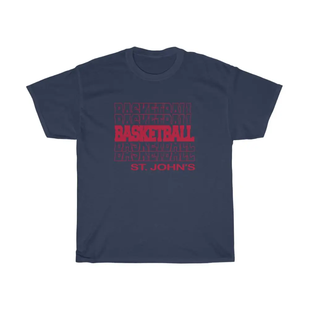 Basketball St Johns in Modern Stacked Lettering