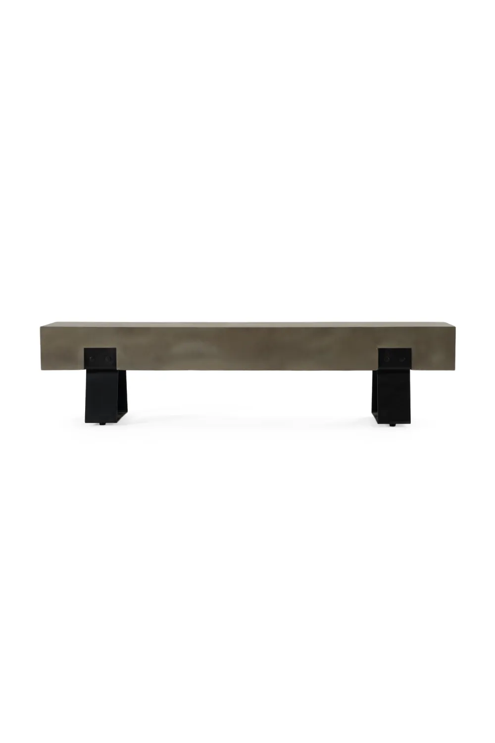Concrete Accent Bench