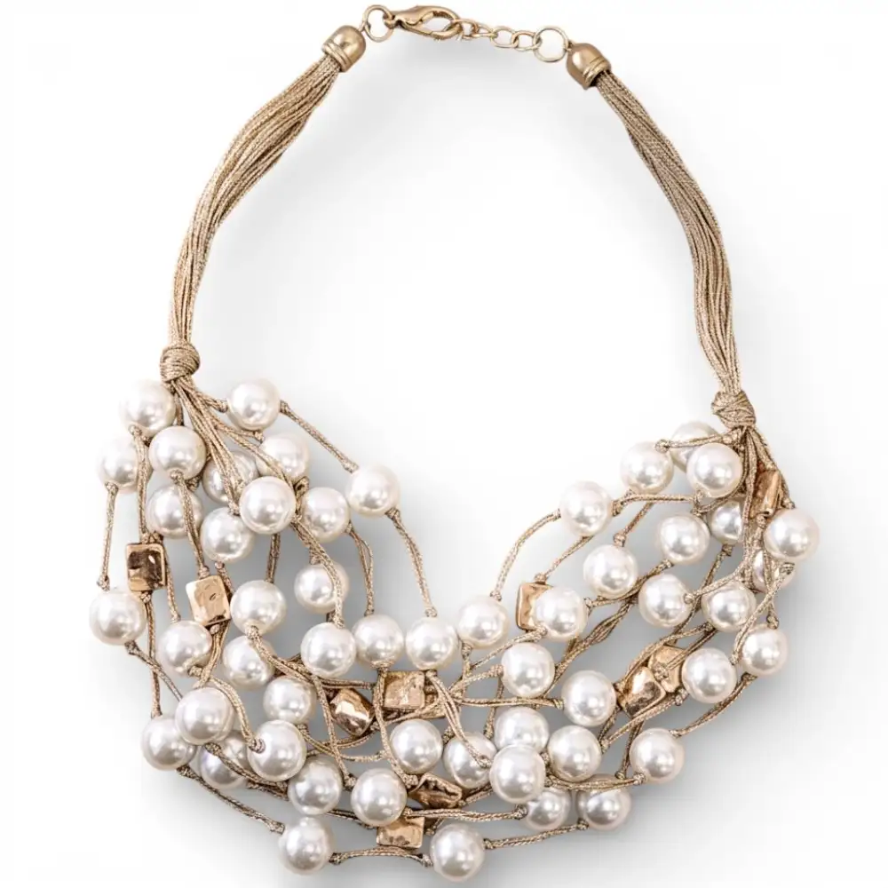 Chunky Coastal Statement Necklace