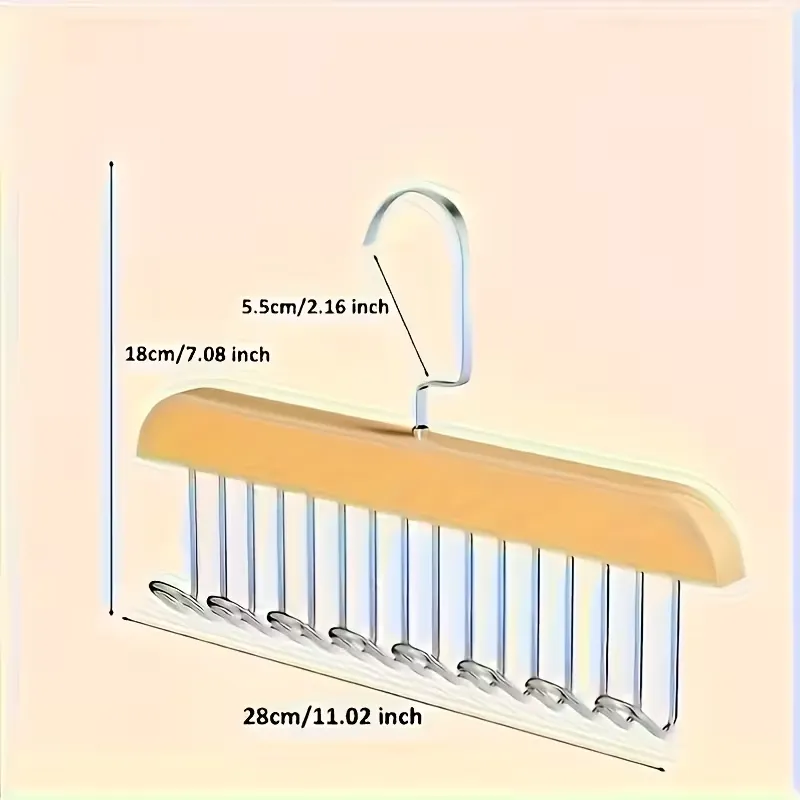 Multi-Hook Closet Hanger for Small Garment