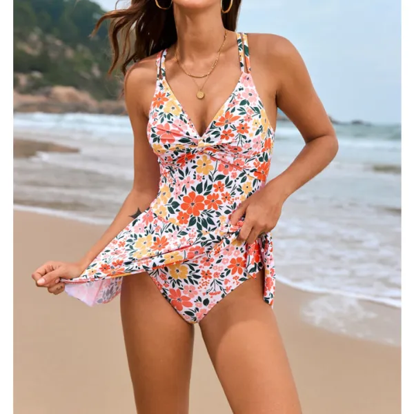 Women's Crisscross One-Piece Swimsuit
