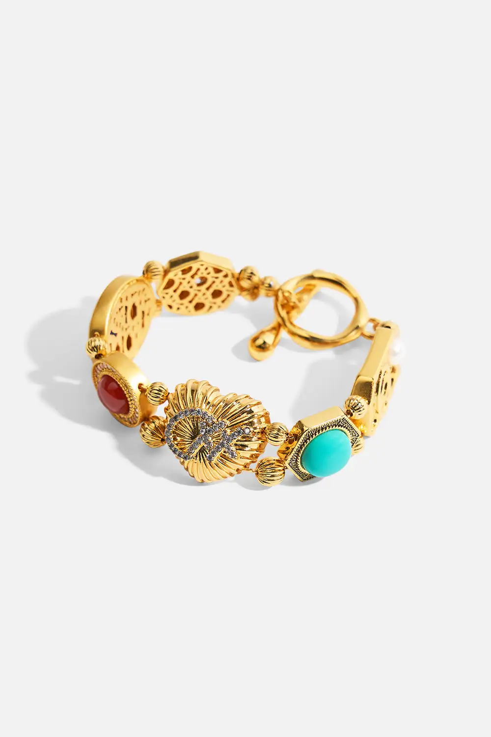 Sculptural Statement Bracelet