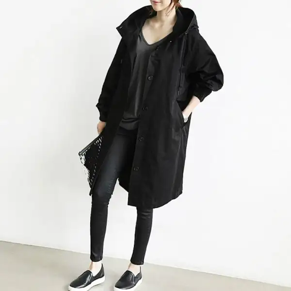 Modern Water Resistant Trench Coat