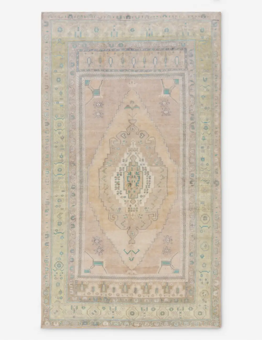 Distinctive Artisan Turkish Inspired Hand Knotted Wool Area Rug
