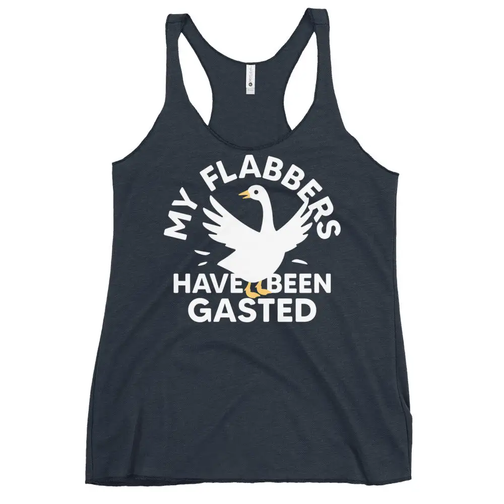 Flabbers Gasted Racerback Tank