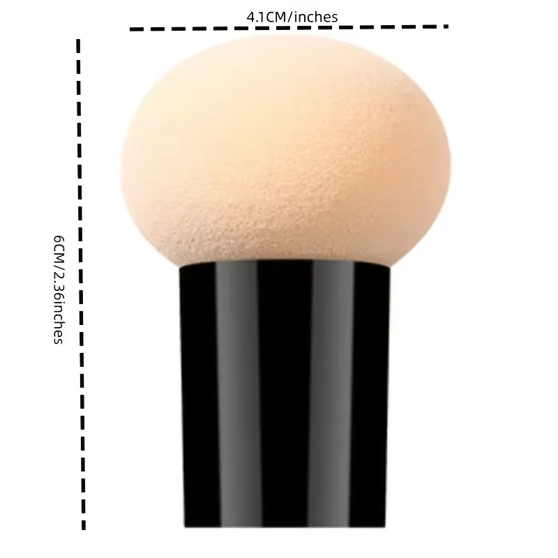 Soft Sphere Puff with Handle