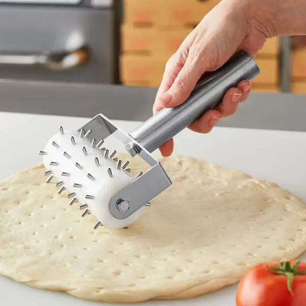 Wide Dough Docker with Stainless Steel Handle Stainless Steel Pins