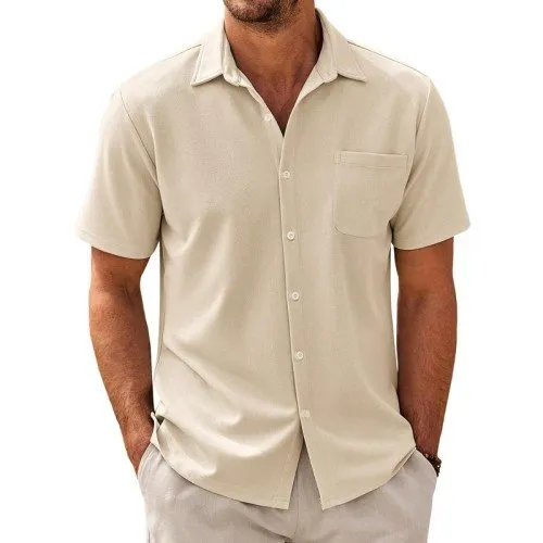 Cotton Relaxed Button Shirt