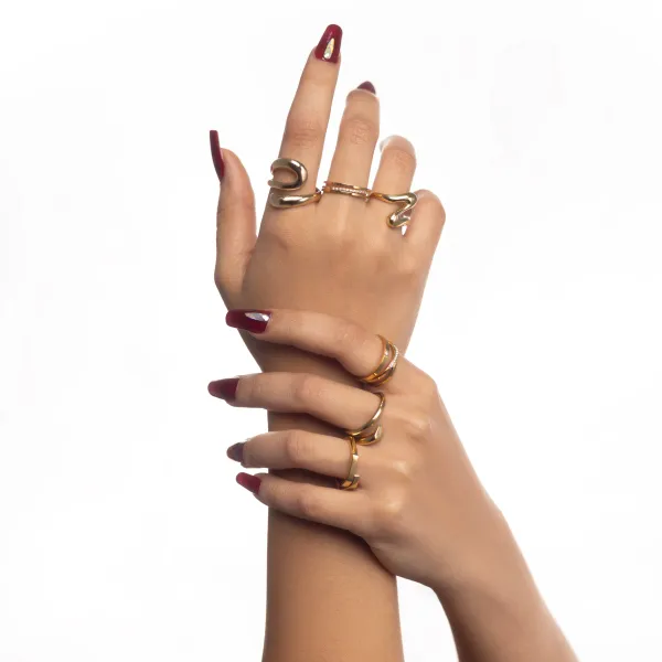 Snake Stacking Fashion Ring