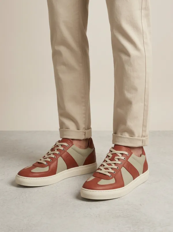 Unisex Minimalist Canvas Leather Casual Shoes