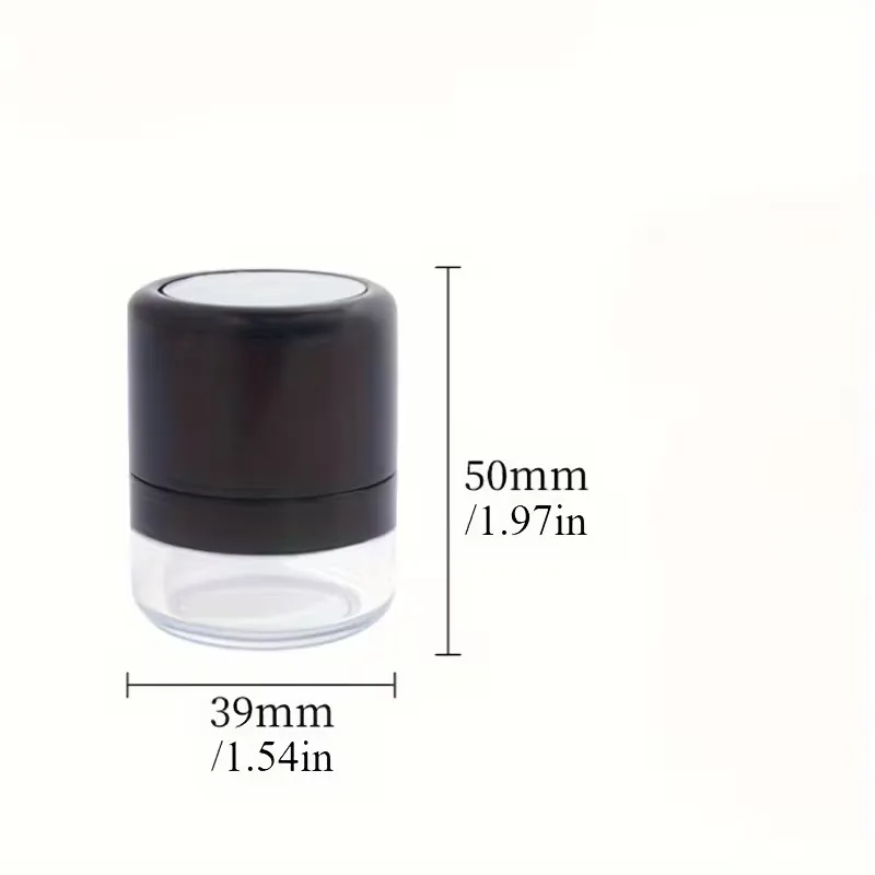 Portable Sphere Puff with Jar